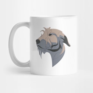 Scottish Deerhound - continuous line Mug